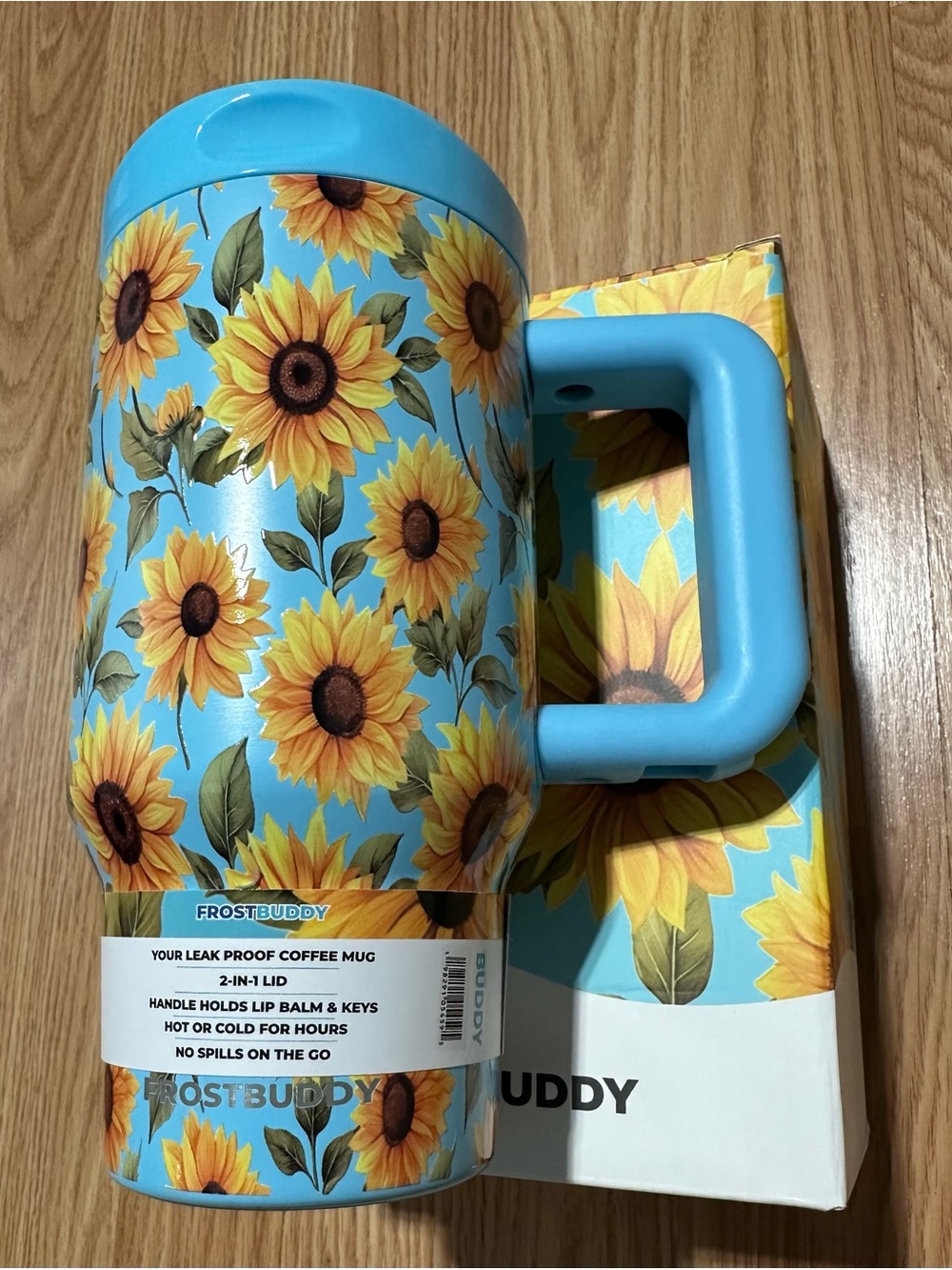 Frost Buddy Sunflower Skies Mug Buddy